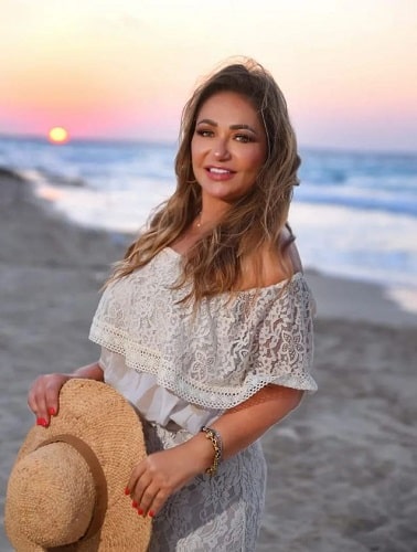 Laila Elwi during her vacation