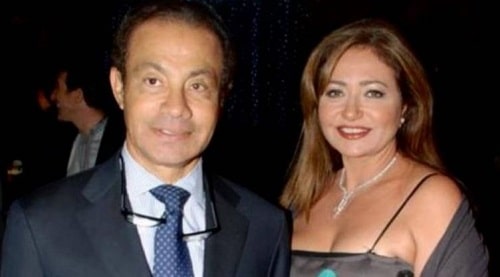 Laila Elwi with her husband