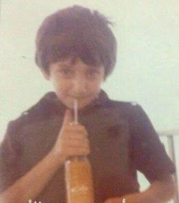 Mohammed Al Ahmad in childhood
