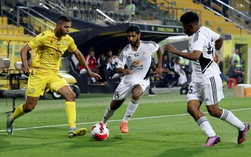 Ghanem Ahmed while playing a football match