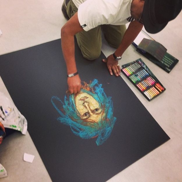 Abdulraheem Salim at work