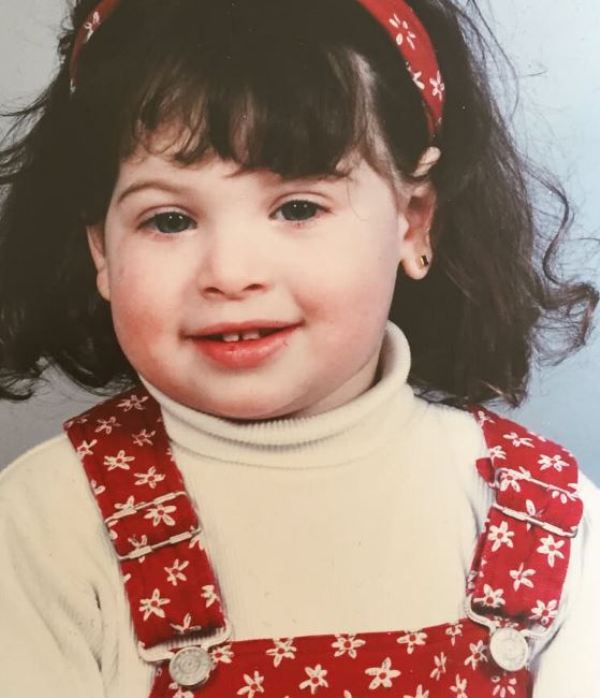 Childhood photo of Hagar ElSarrag