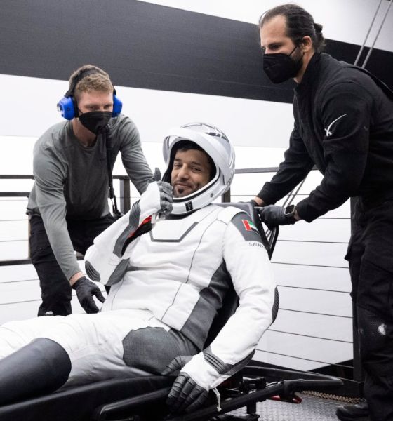 Sultan Al Neyadi after returning to Earth from the International Space Station (ISS)