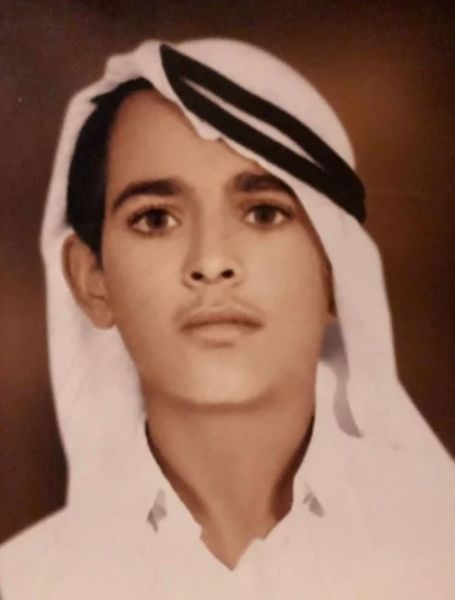 Sultan Al Neyadi's childhood photo