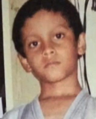 A young Zubair Sarookh