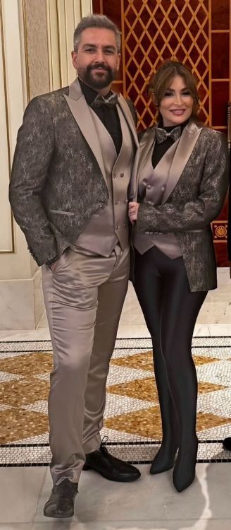 Deema Bayyaa with Ahmed Alhelo