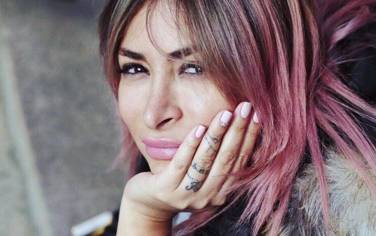 Deema Bayyaa's tattoo on her ring finger