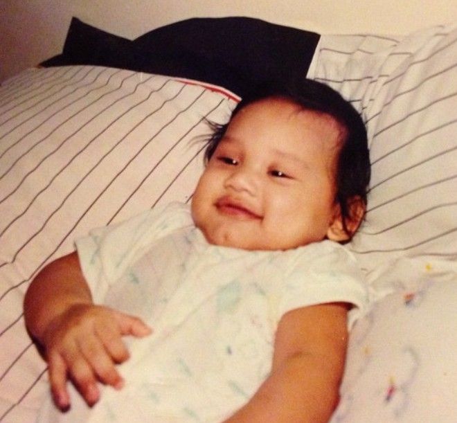 Josh Dela Cruz as a baby