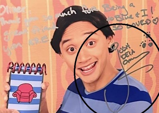 Josh Dela Cruz's signature