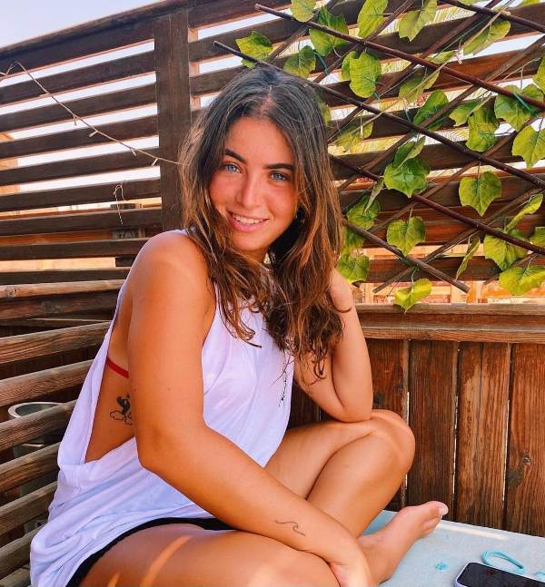 Photo of Hagar ElSarrag's tattoo on her ribs