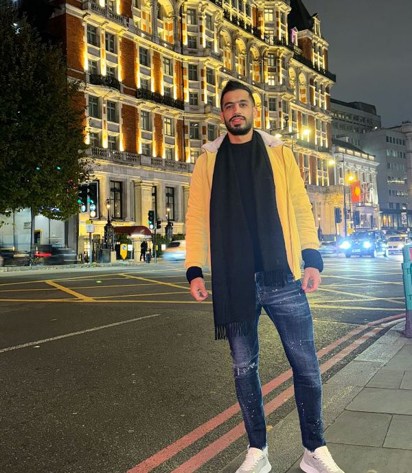 Photo of Majed Hassan enjoying in London