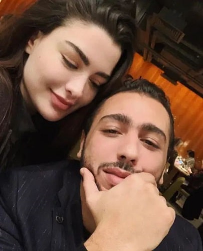 Rawan Bin Hussain with her ex-husband