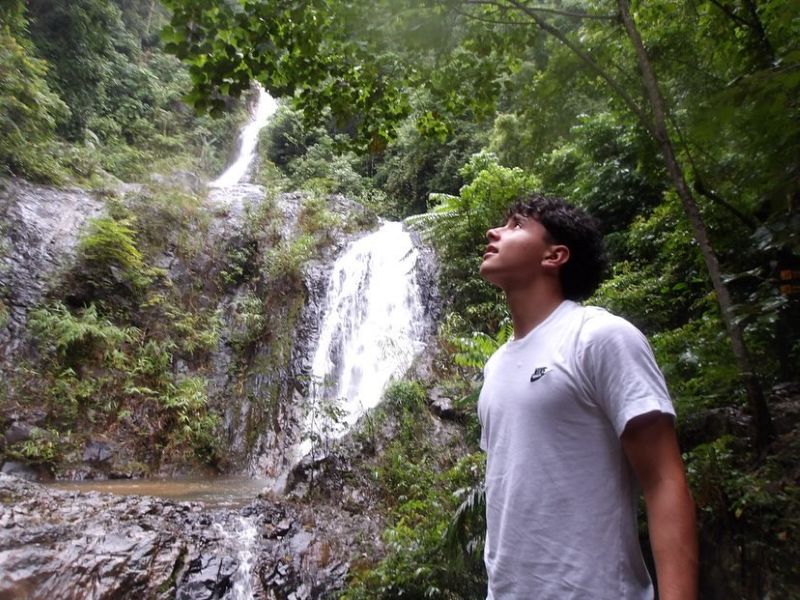 Saif Alhaj Ahmad during his trip to Thailand