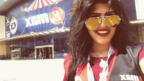 Sarah Milad at EMax's office