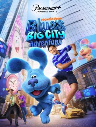 The poster of the film Blue's Big City Adventure