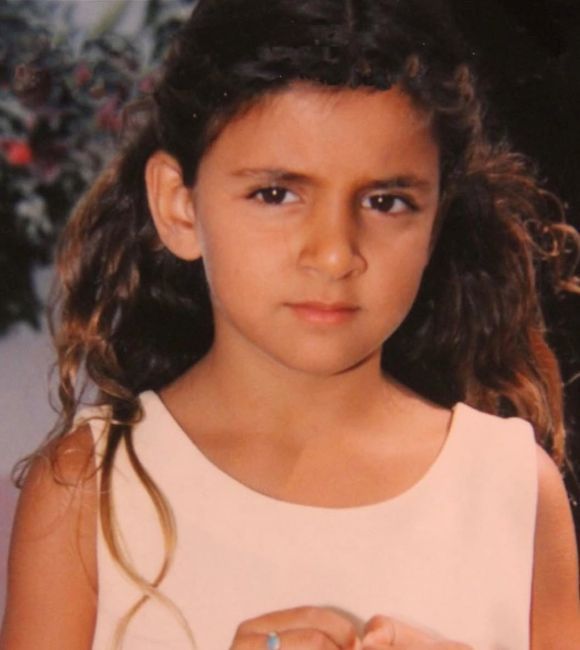 A young Marha Al Maktoum