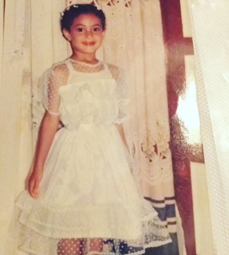 Hend Sabry during her school days
