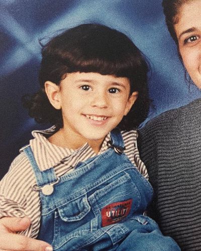 Laila Abdallah as a child