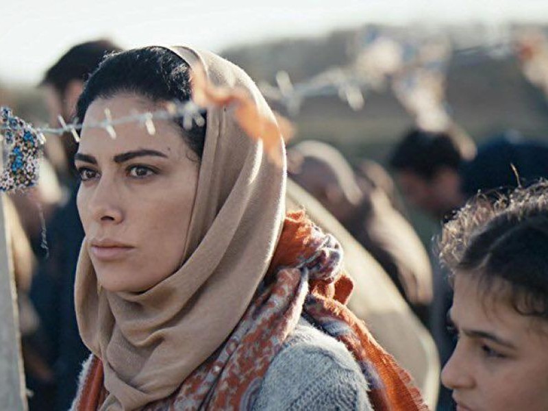 Saba Mubarak in a still from The Guest Aleppo-Istanbul