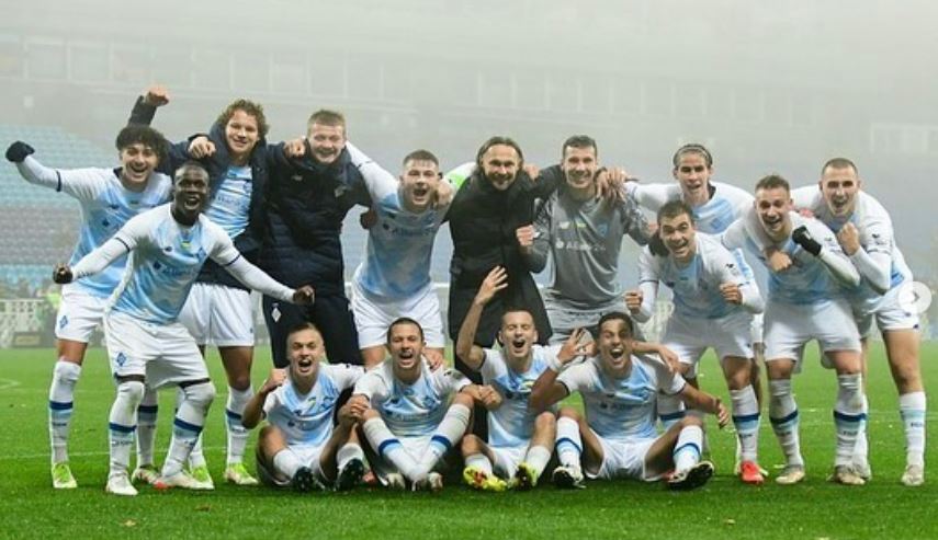 El Mehdi El Khamlich as a part of the Dynamo Kyiv U19 (Ukraine) Squad