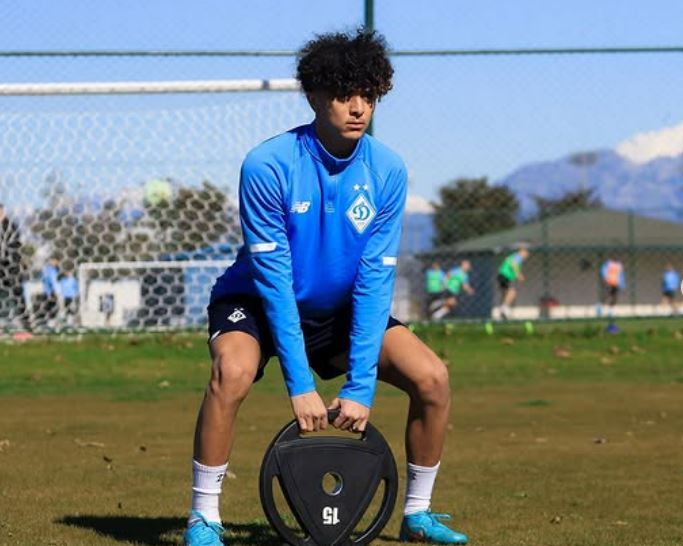 El Mehdi El Khamlich during his workout session