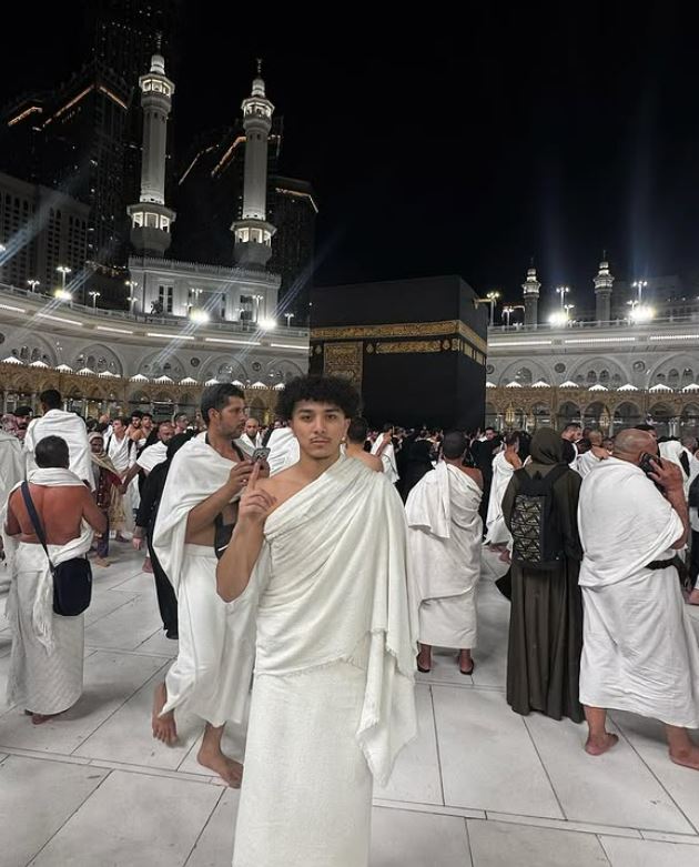 El Mehdi El Khamlich performing Hajj in Mecca, Saudi Arabia