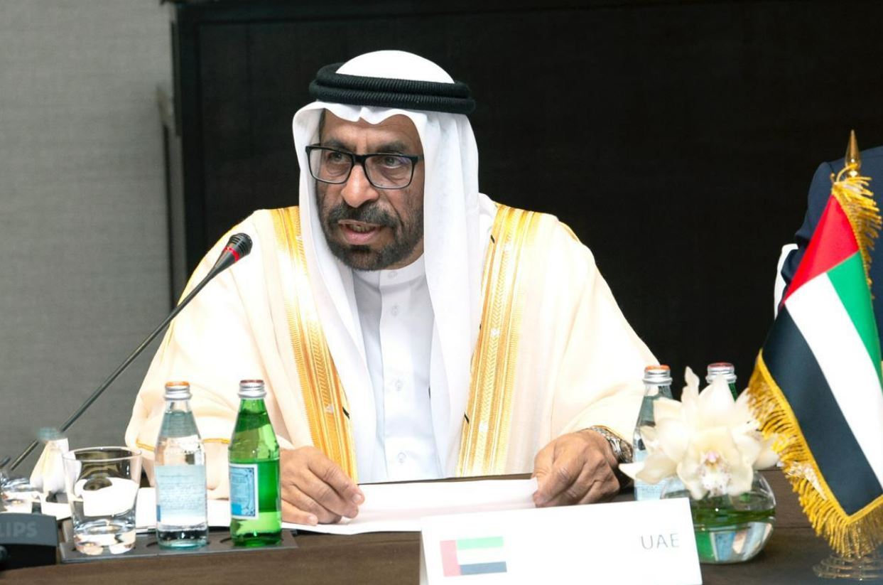 Khalifa Al Marar as the Minister of State at the Ministry of Foreign Affairs and International Cooperation