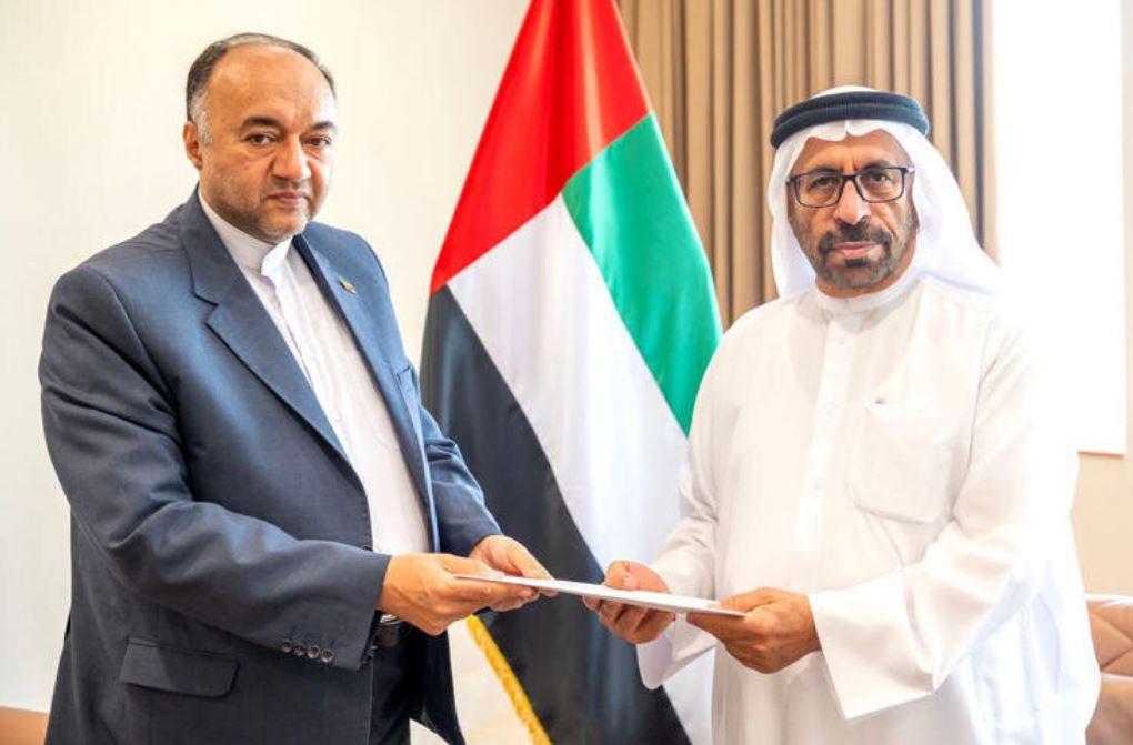 Khalifa Al Marar being oficially invited by President Ebrahim Raisi to visit Iran