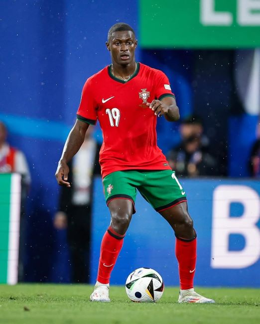 Nuno Mendes's Portugal jersey