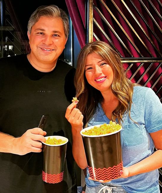 Rania Farid Shawki and Tamer Elsaraf