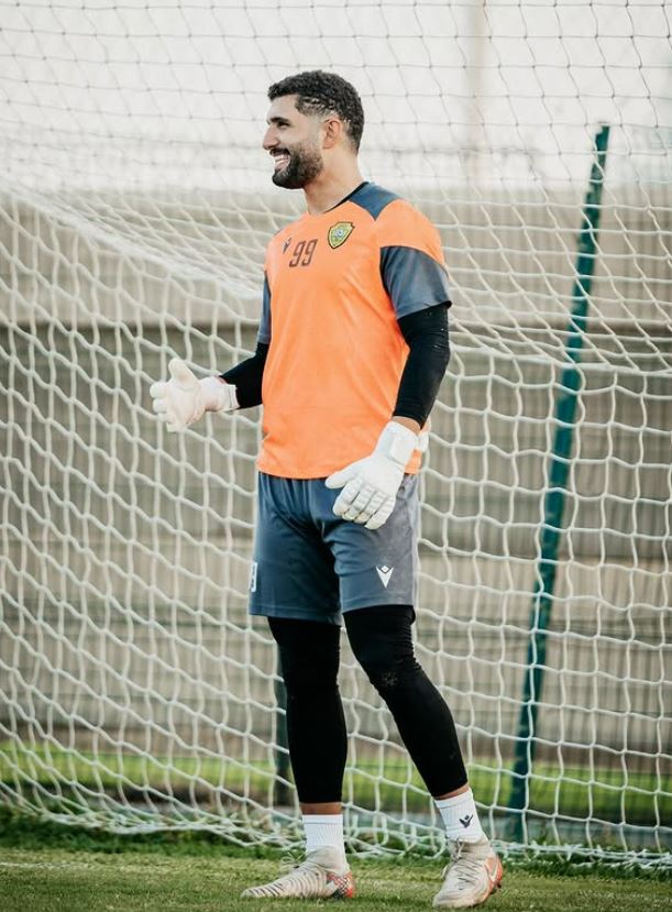 Yousuf Al Rahma during a football match